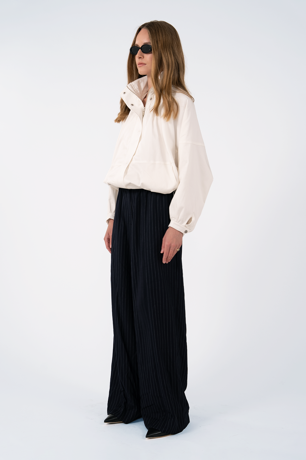 Preston Pants - Navy Stripe BOTTOMS Parentezi