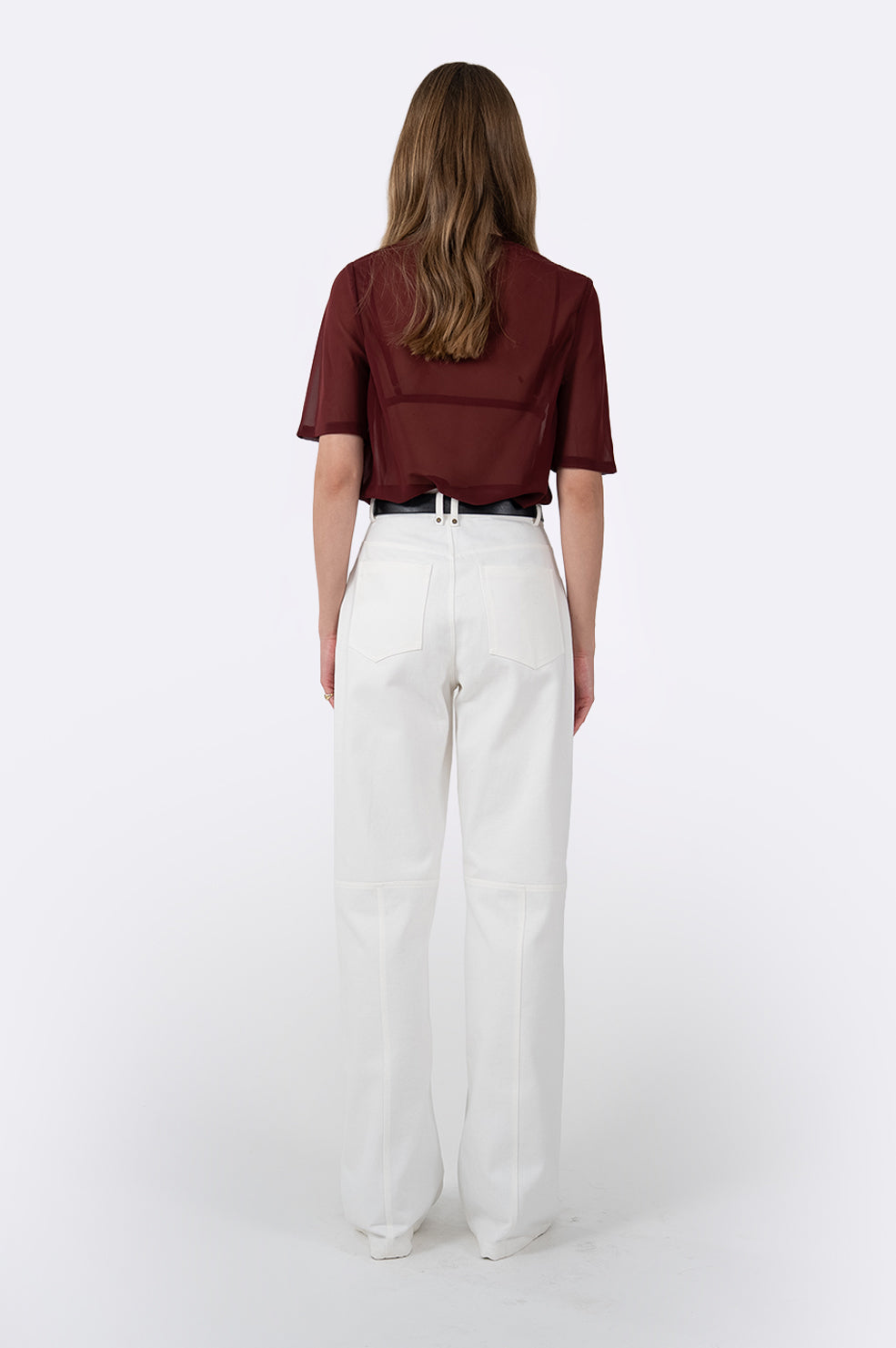 Naomi Tee - Burgundy Tops Parentezi