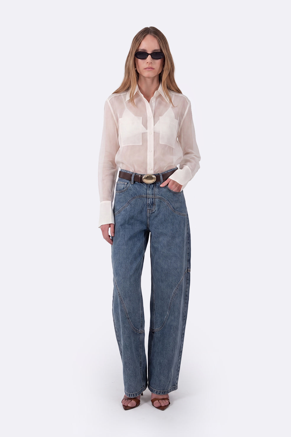 Wren Denim Pants BOTTOMS Parentezi