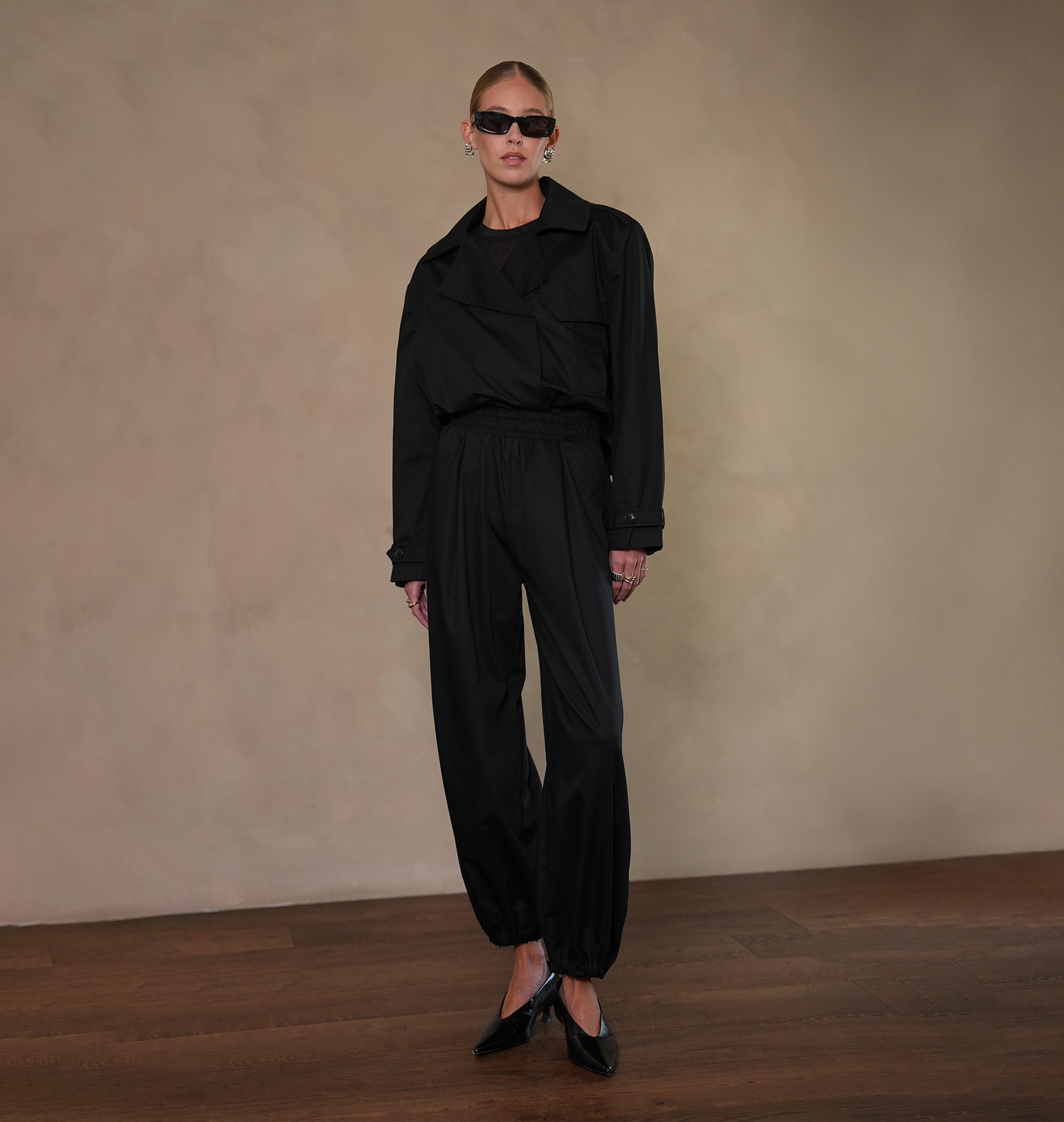 Alma Jacket - Black Blazer Parentezi