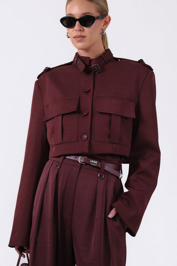 Quinn Jacket - Plum Blazer Parentezi