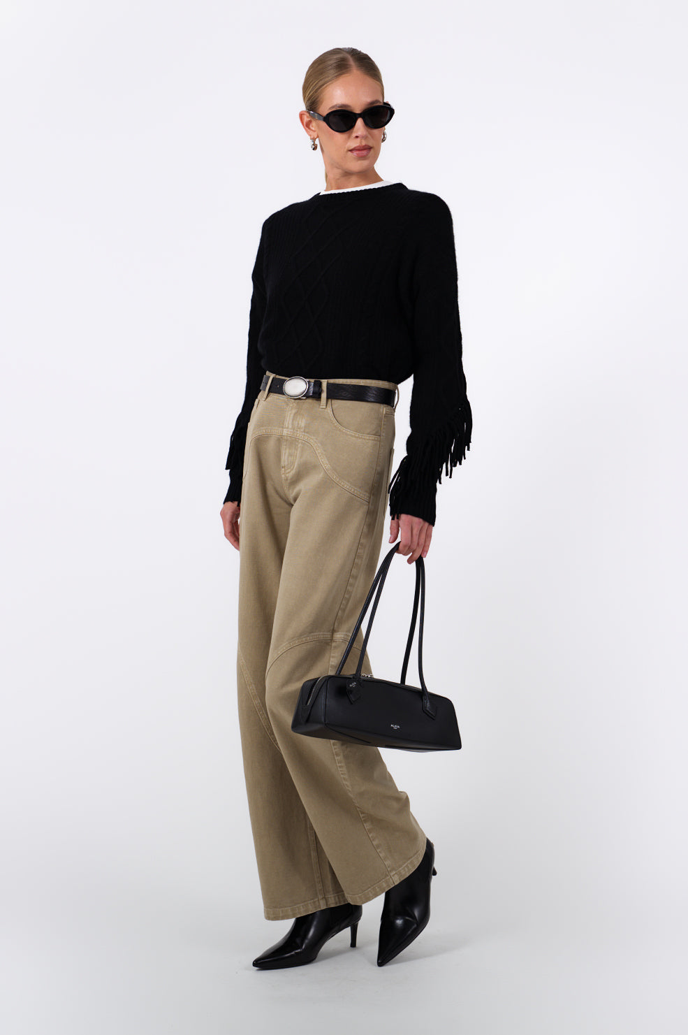 Zion Sweater - Black Tops Parentezi