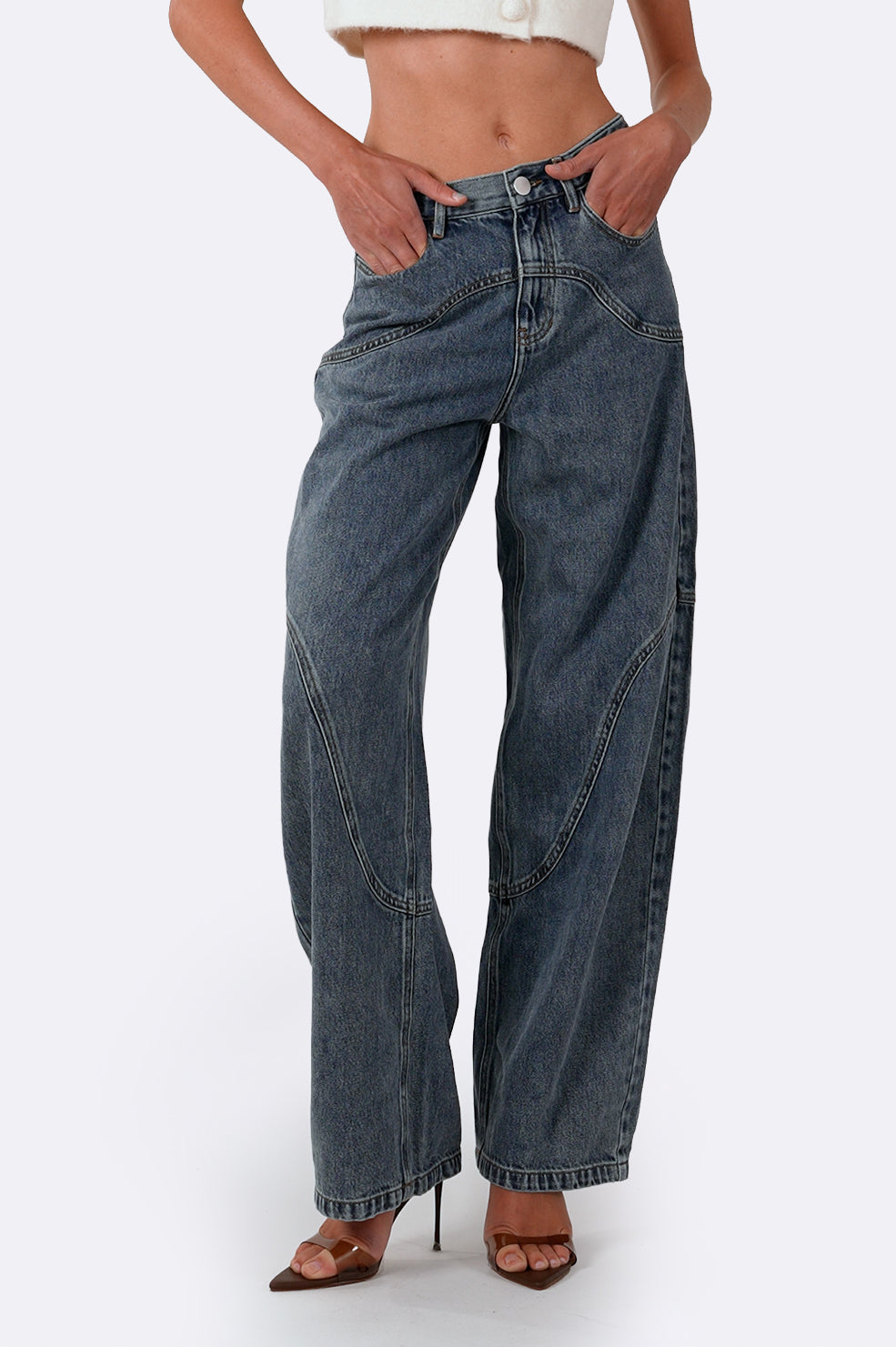 Wren Denim Pants BOTTOMS Parentezi