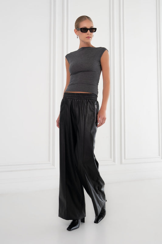 Veronica Top - Grey