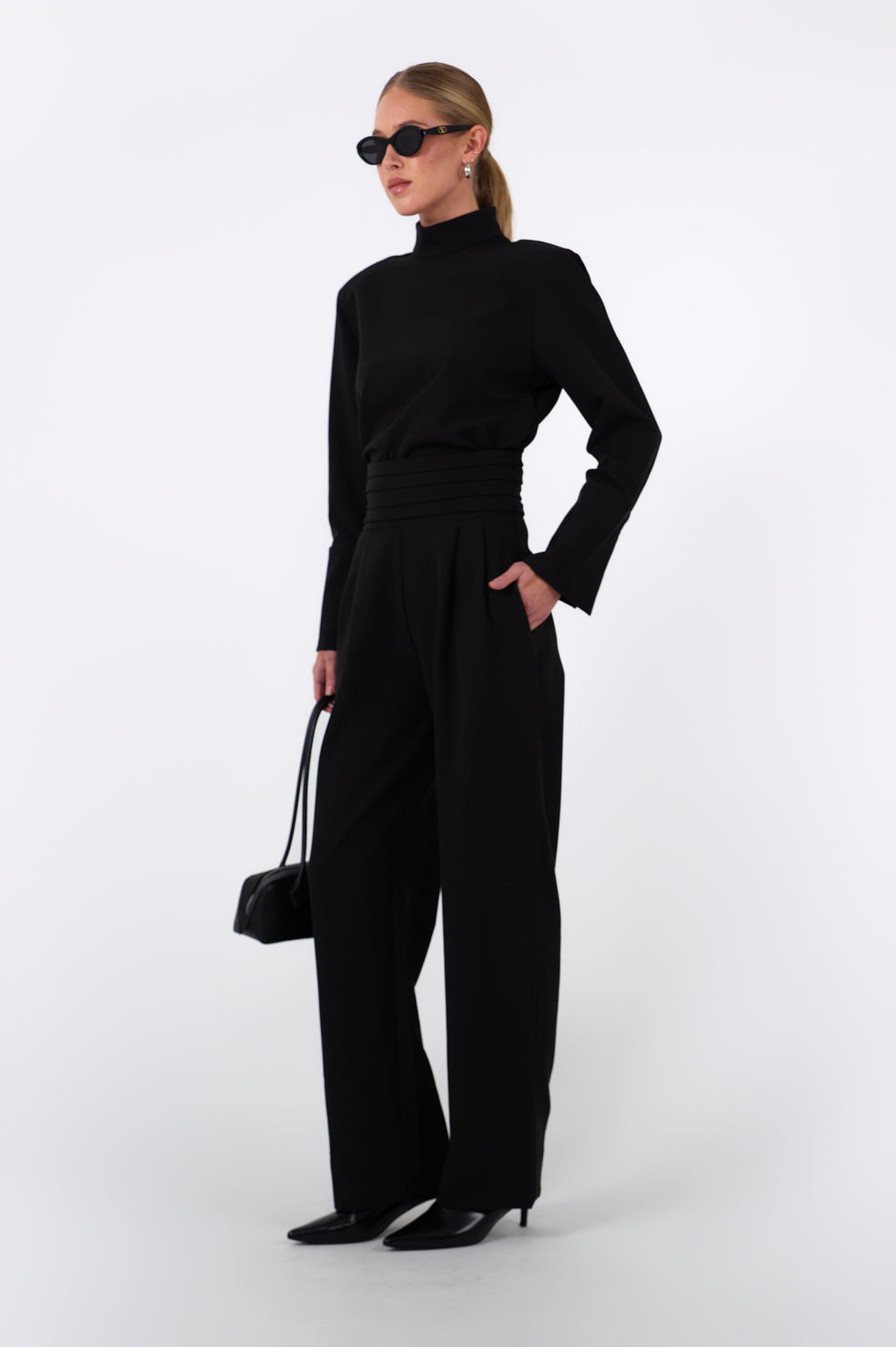 Tuxedo Pant - Black Pants Parentezi
