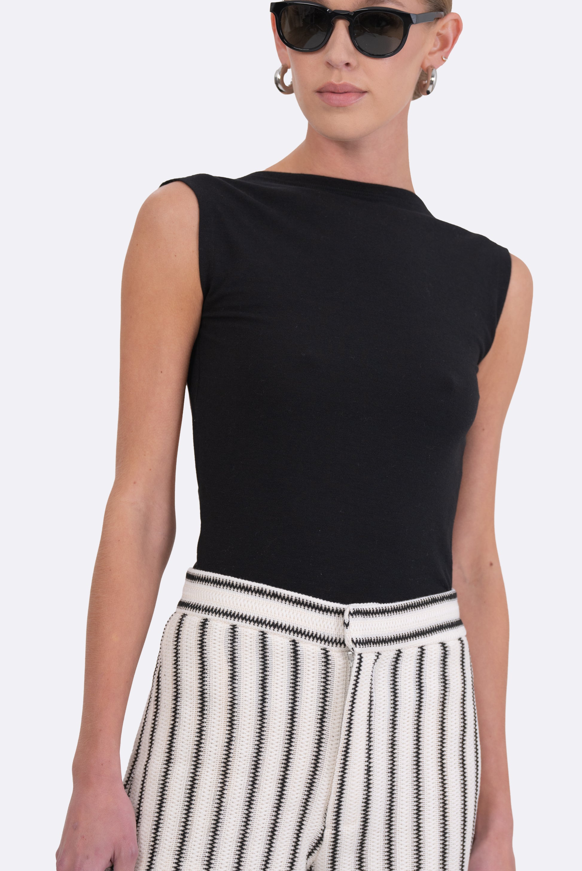Veronica Top - Black Tops Parentezi