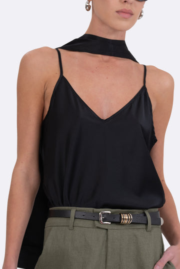 Emmett Leather Belt - Mixed Metal Accessories Parentezi