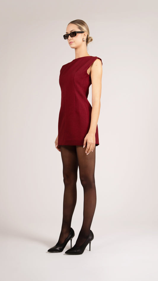 Ellie Dress - Bordeaux