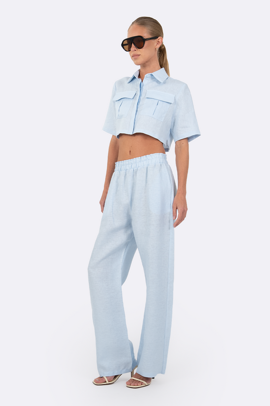 Amanda Pant - Baby Blue BOTTOMS Parentezi