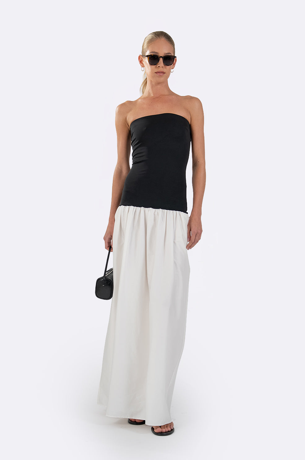 Arles Dress - Black & White Dress Parentezi