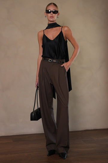Lauren Pant BOTTOMS Parentezi Brown XS