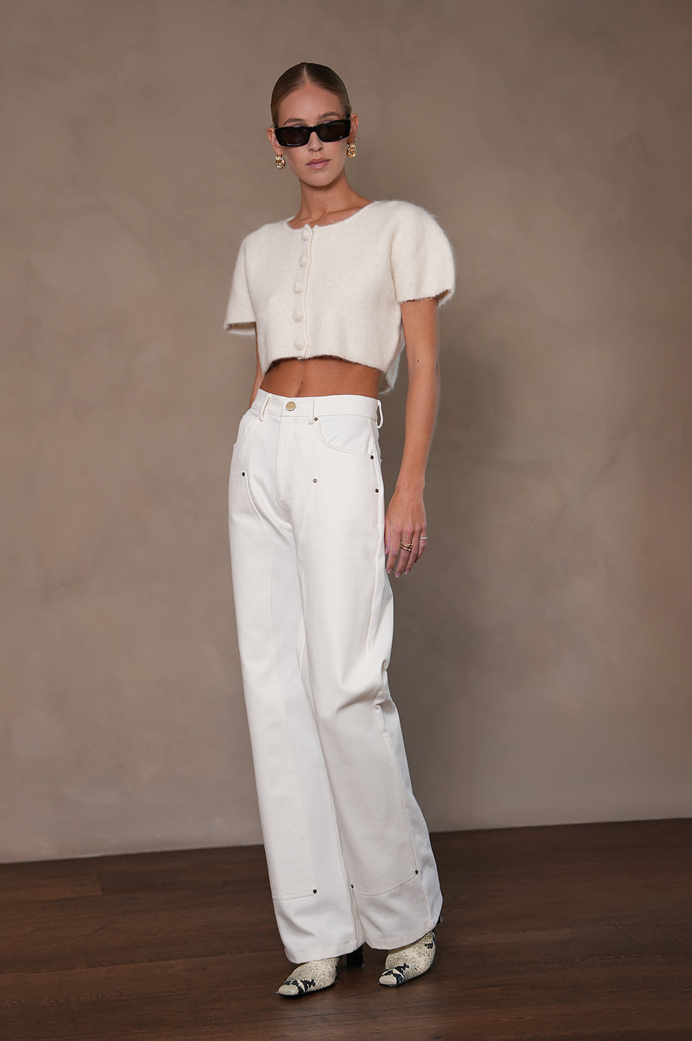Eloise Sweater - Ivory Tops Parentezi