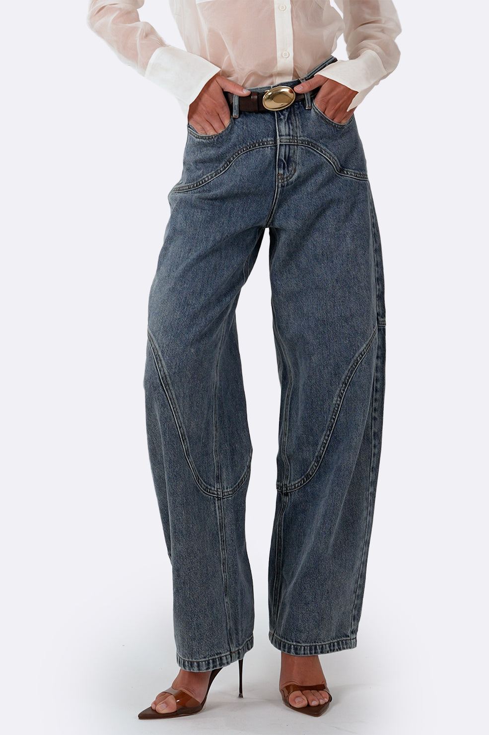 Wren Denim Pants BOTTOMS Parentezi