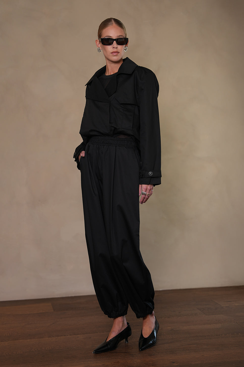 Alma Jacket - Black Blazer Parentezi