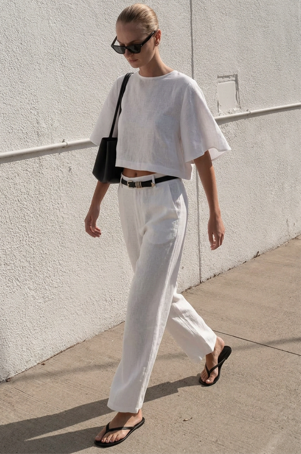 Lainey Linen Top Tops Parentezi