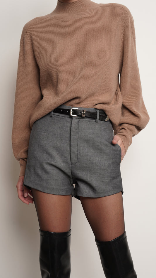 CAMILLE MINI SHORT - Grey