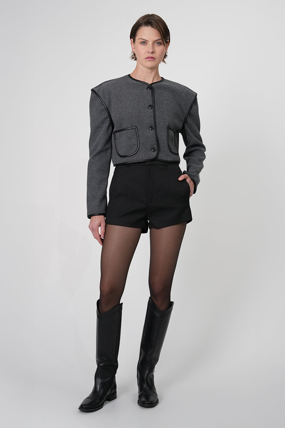 Lea Cape Jacket Blazer Parentezi
