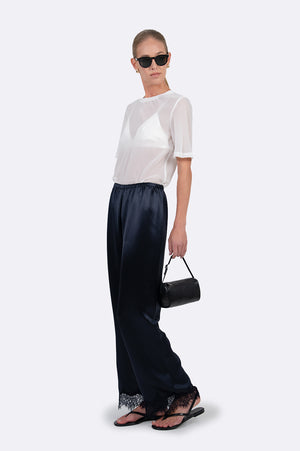 Midnight Satin Pants