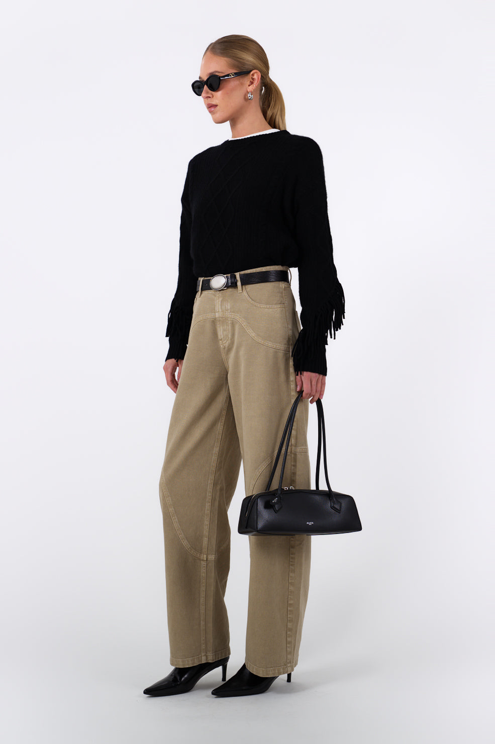 Zion Sweater - Black Tops Parentezi