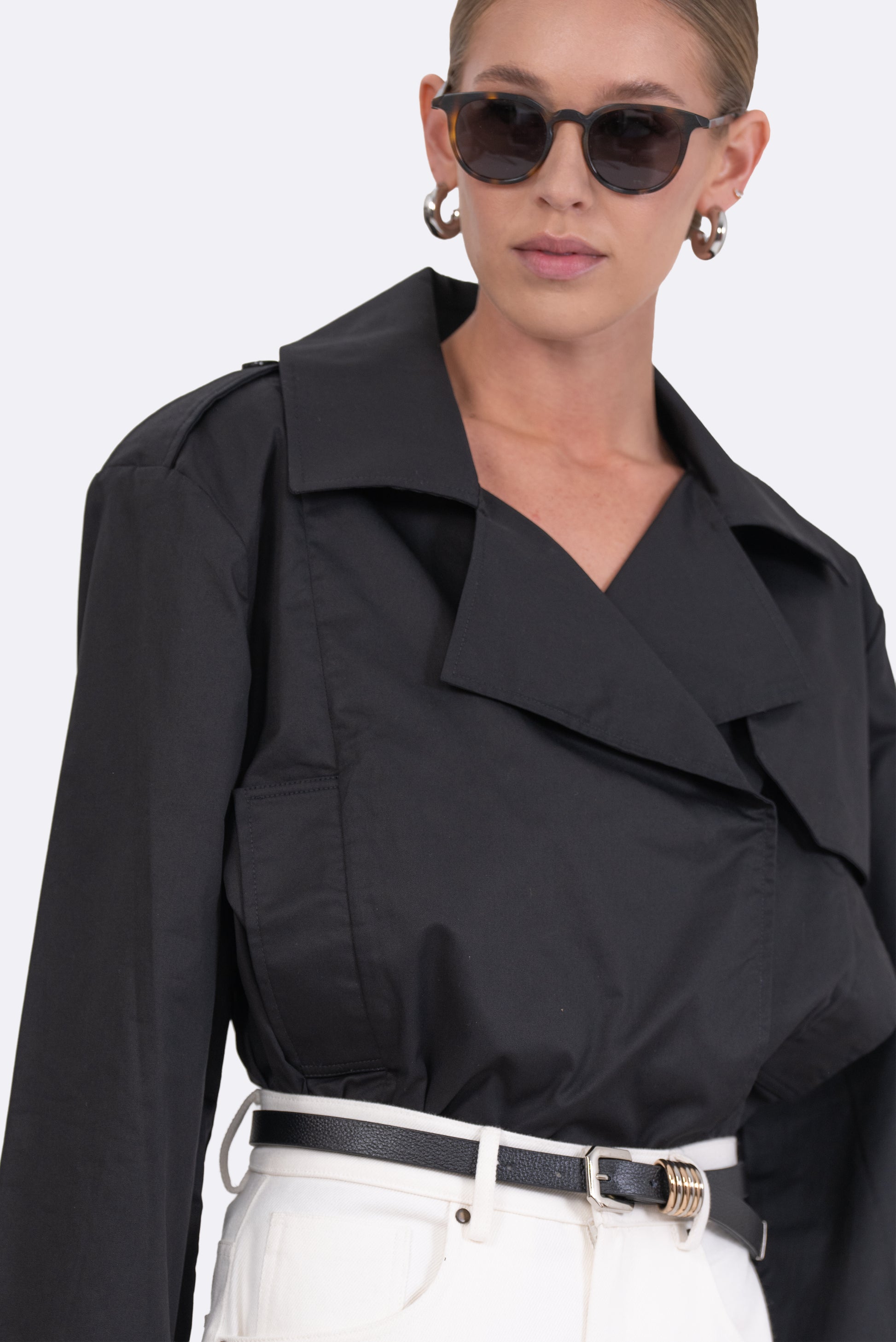 Alma Jacket - Black Blazer Parentezi