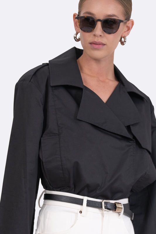 Alma Jacket - Black Blazer Parentezi