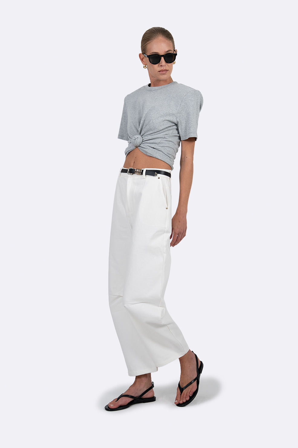 May Tee - Grey Tops Parentezi