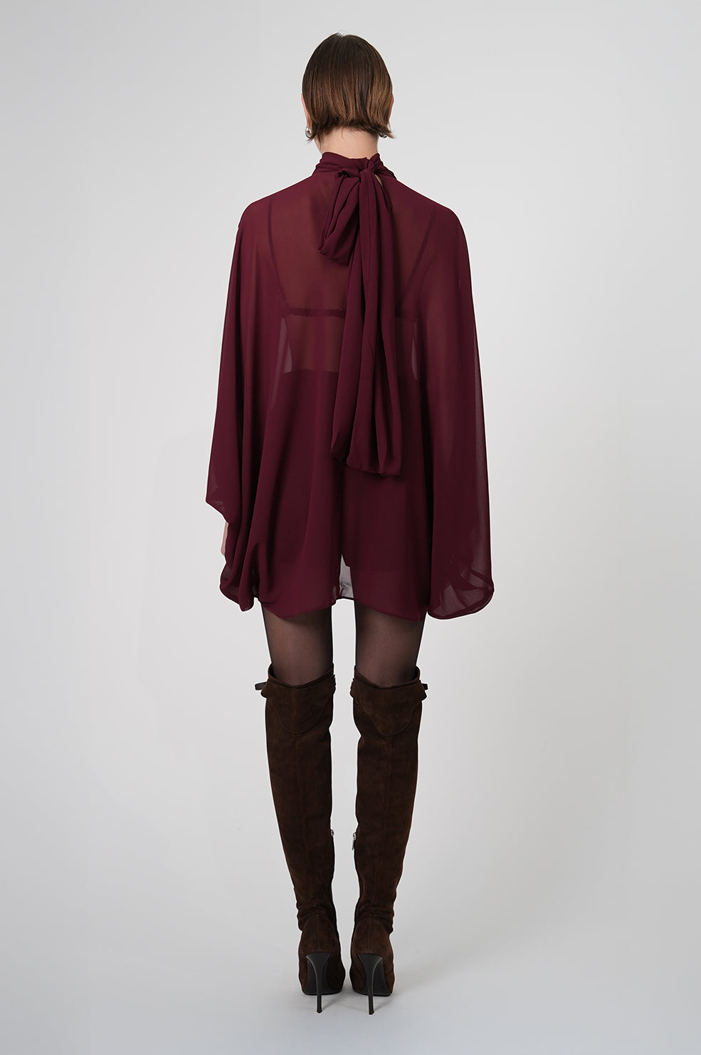 Juliette Dress - Burgundy Dress Parentezi