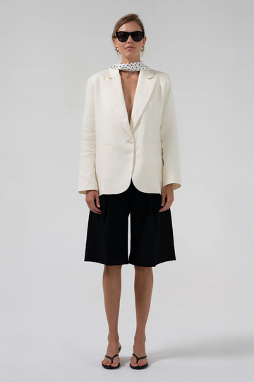 Ainoha Blazer - Ivory Blazer Parentezi