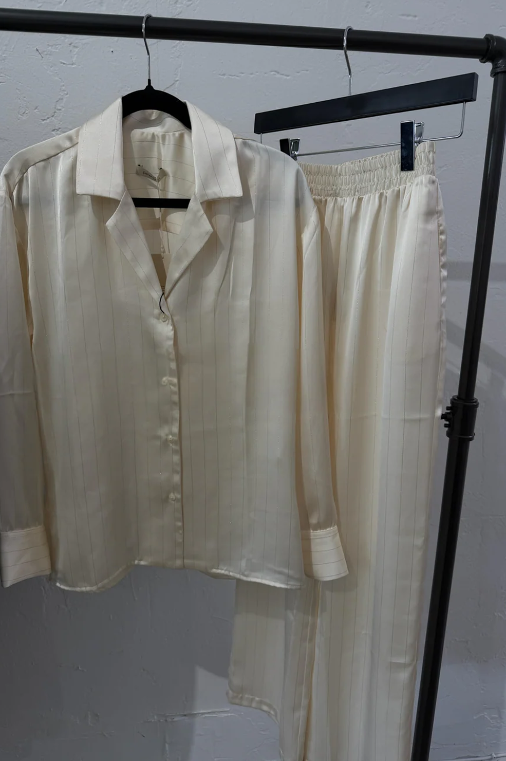 Anouk Pants - Ivory BOTTOMS Parentezi