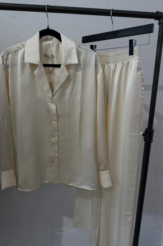 Anouk Pants - Ivory BOTTOMS Parentezi