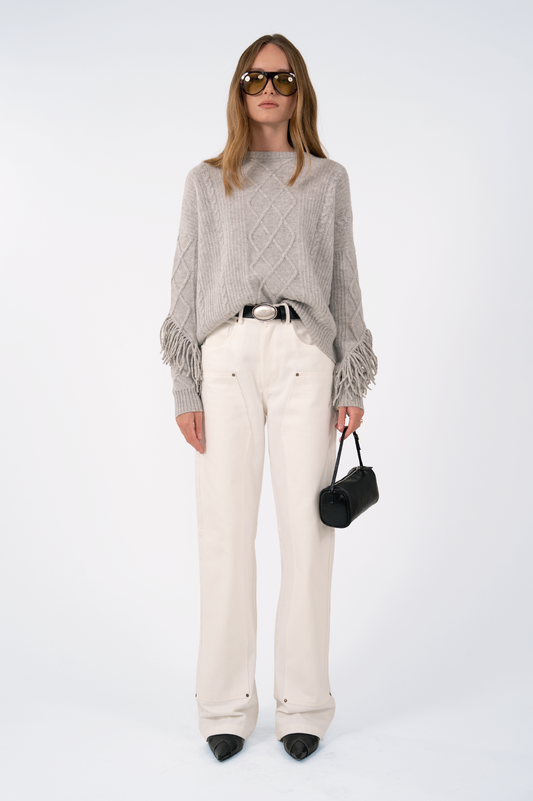 Zion Sweater - Grey Tops Parentezi