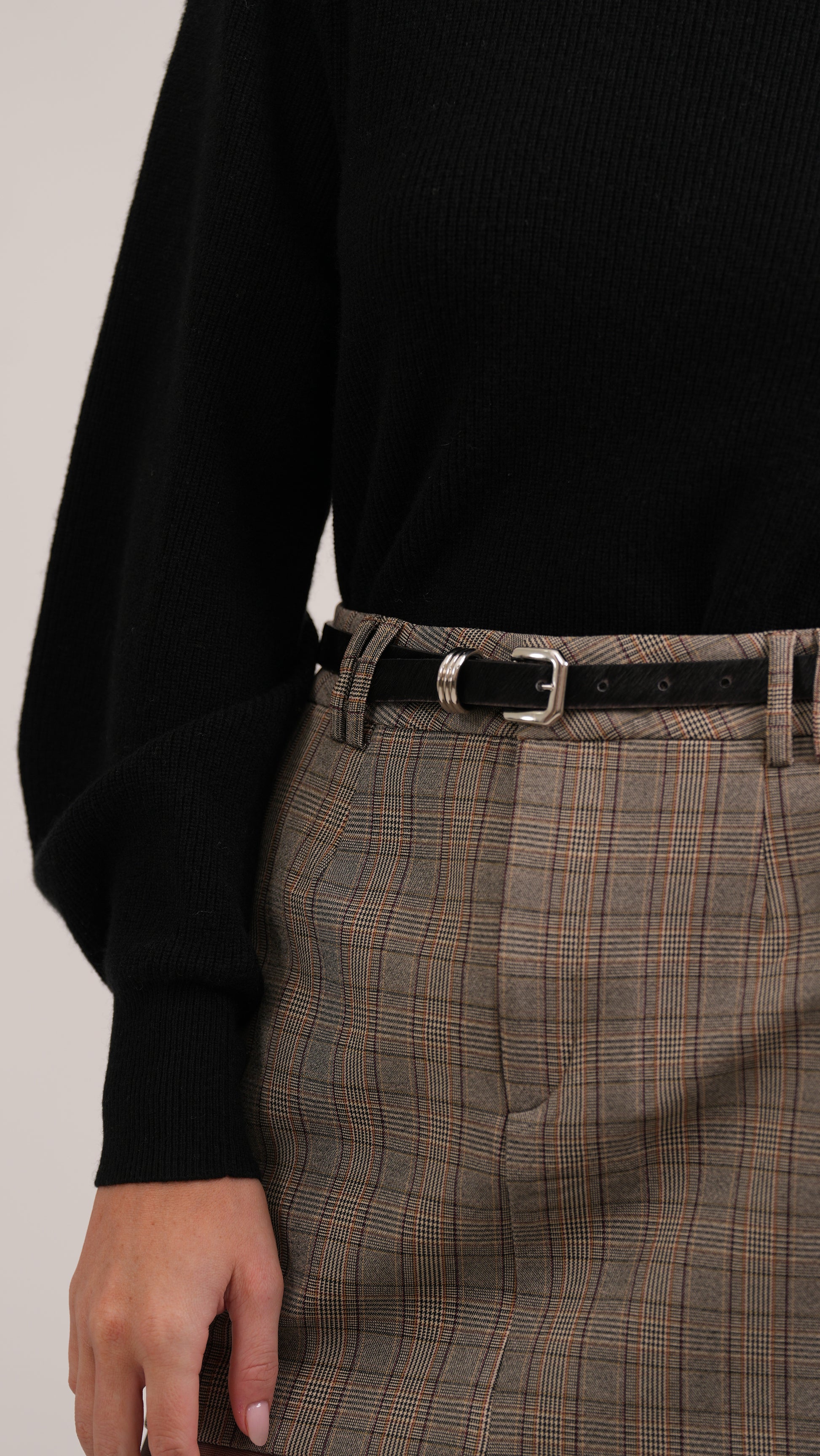 Emmett Leather Belts- Black Parentezi