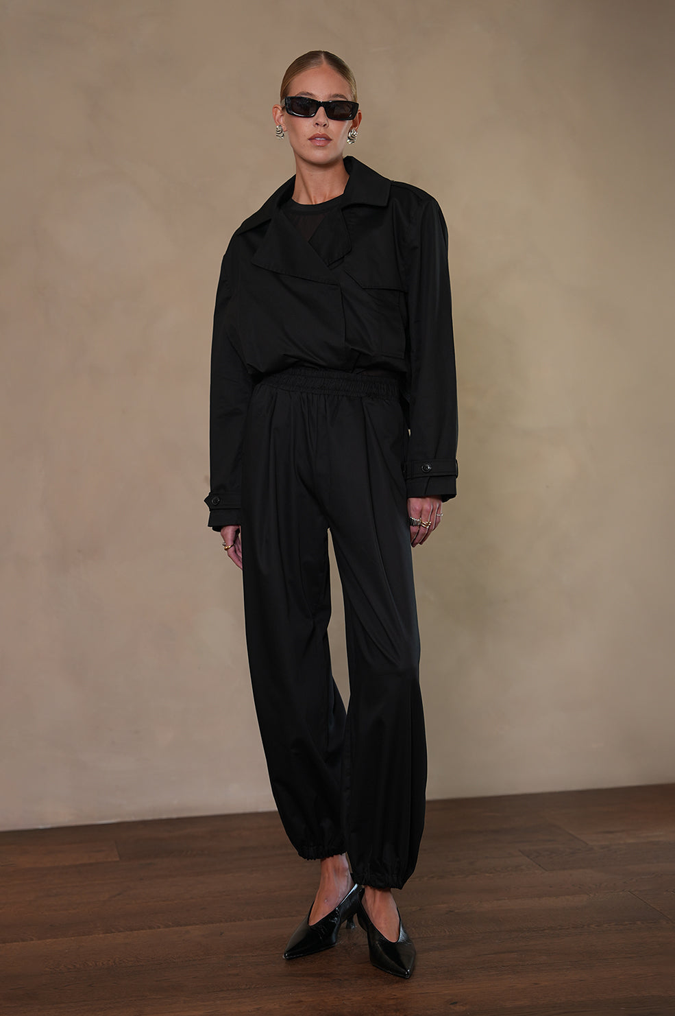 Alma Jacket - Black Blazer Parentezi