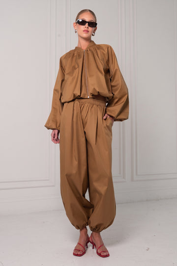 Bella Pants - Camel BOTTOMS Parentezi