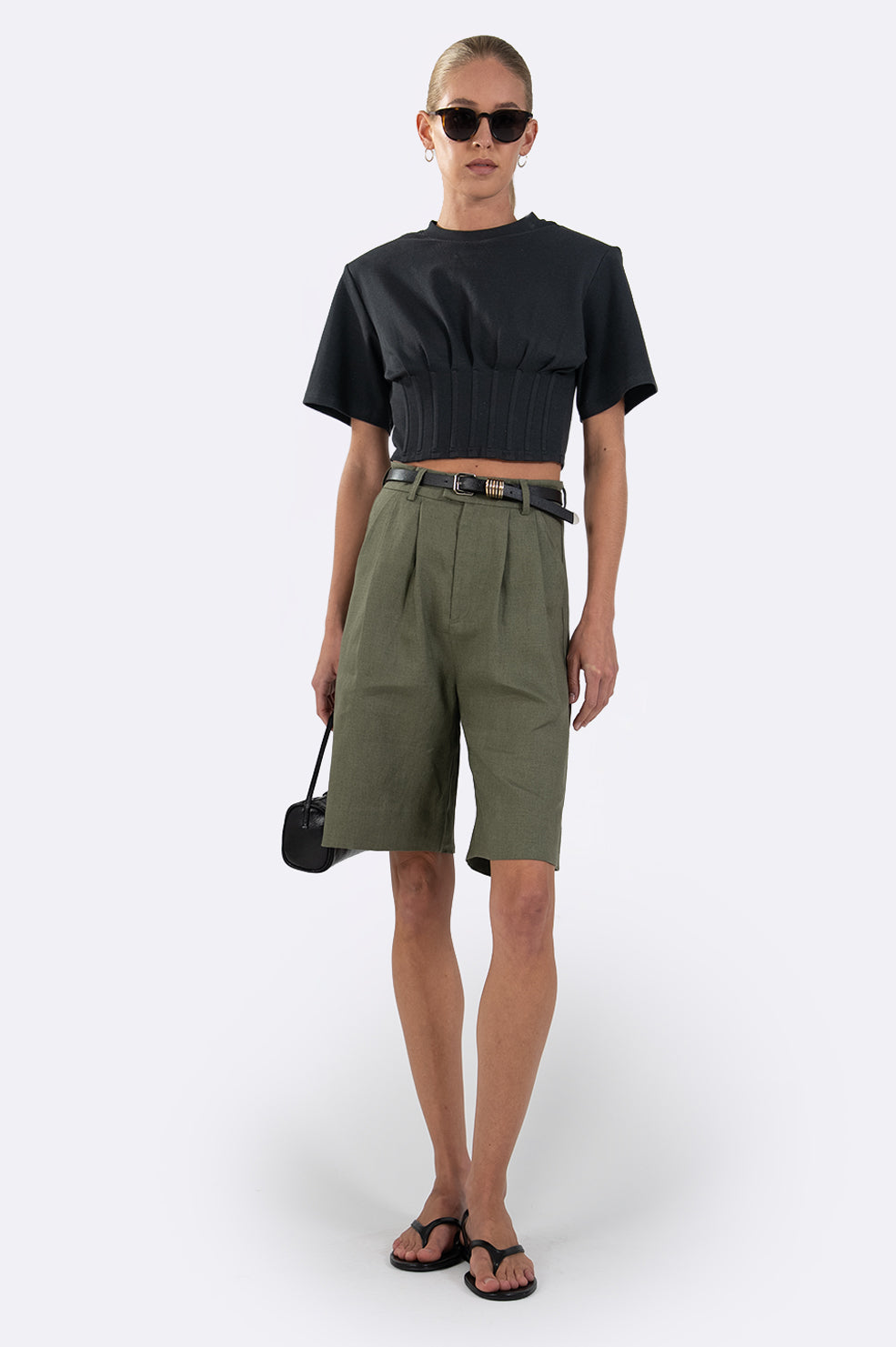 Carla Cullotes - Olive BOTTOMS Parentezi