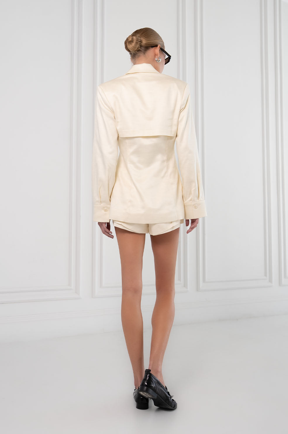 Brielle Shorts - Ivory BOTTOMS Parentezi
