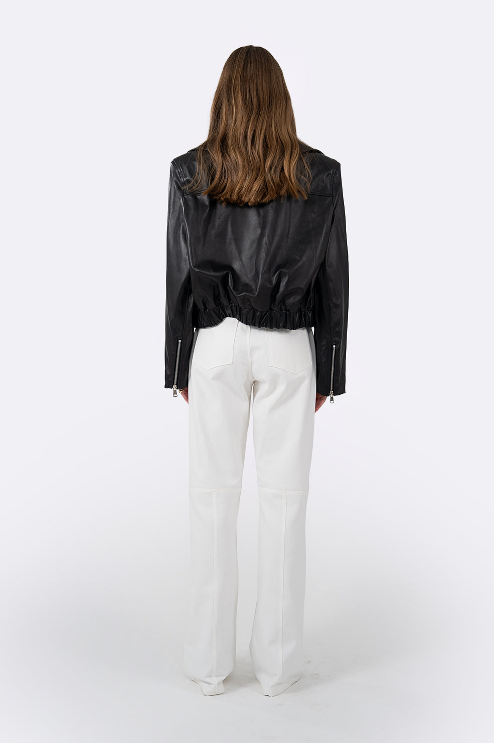 Milano Leather Jacket Tops Parentezi