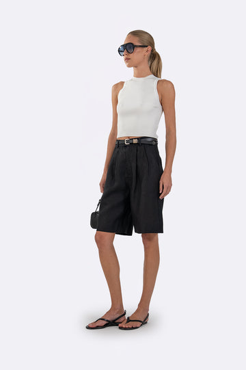 London Tank Top - Off White Tops Parentezi