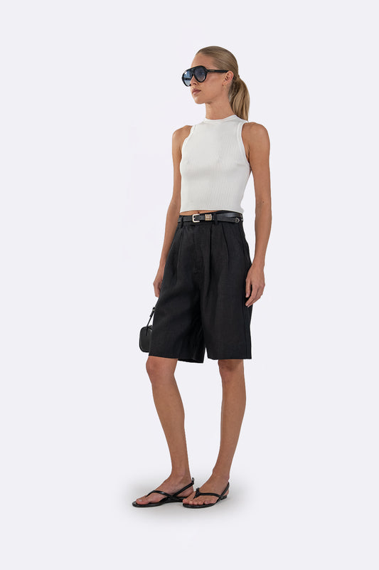 London Tank Top - Off White Tops Parentezi
