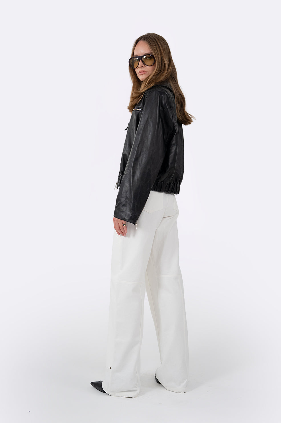 Milano Leather Jacket Tops Parentezi