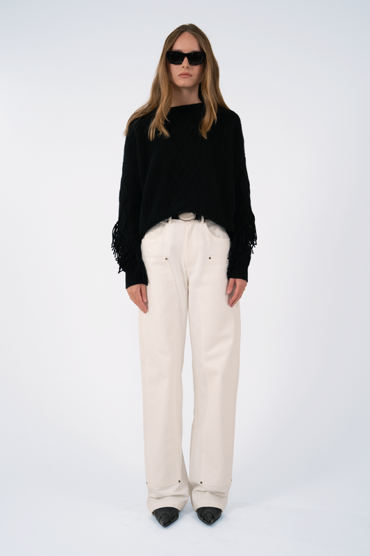 Zion Sweater - Black Tops Parentezi