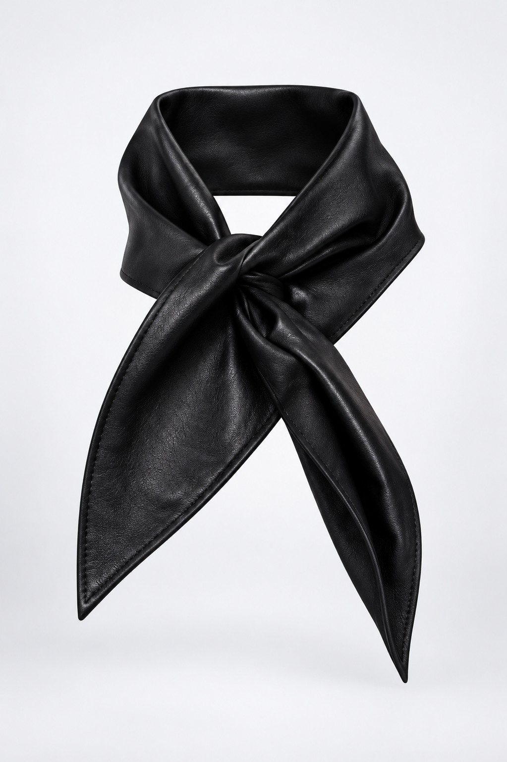 Leather Bandana - Black Accessories Parentezi