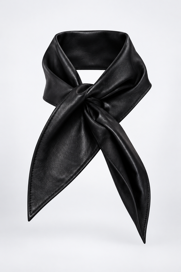 Leather Bandana - Black Accessories Parentezi