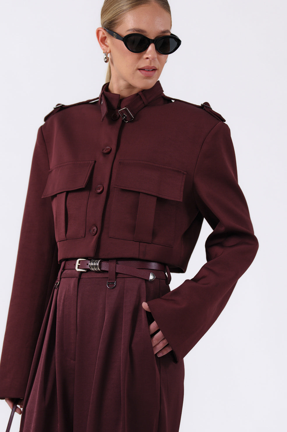 Quinn Jacket - Plum Blazer Parentezi
