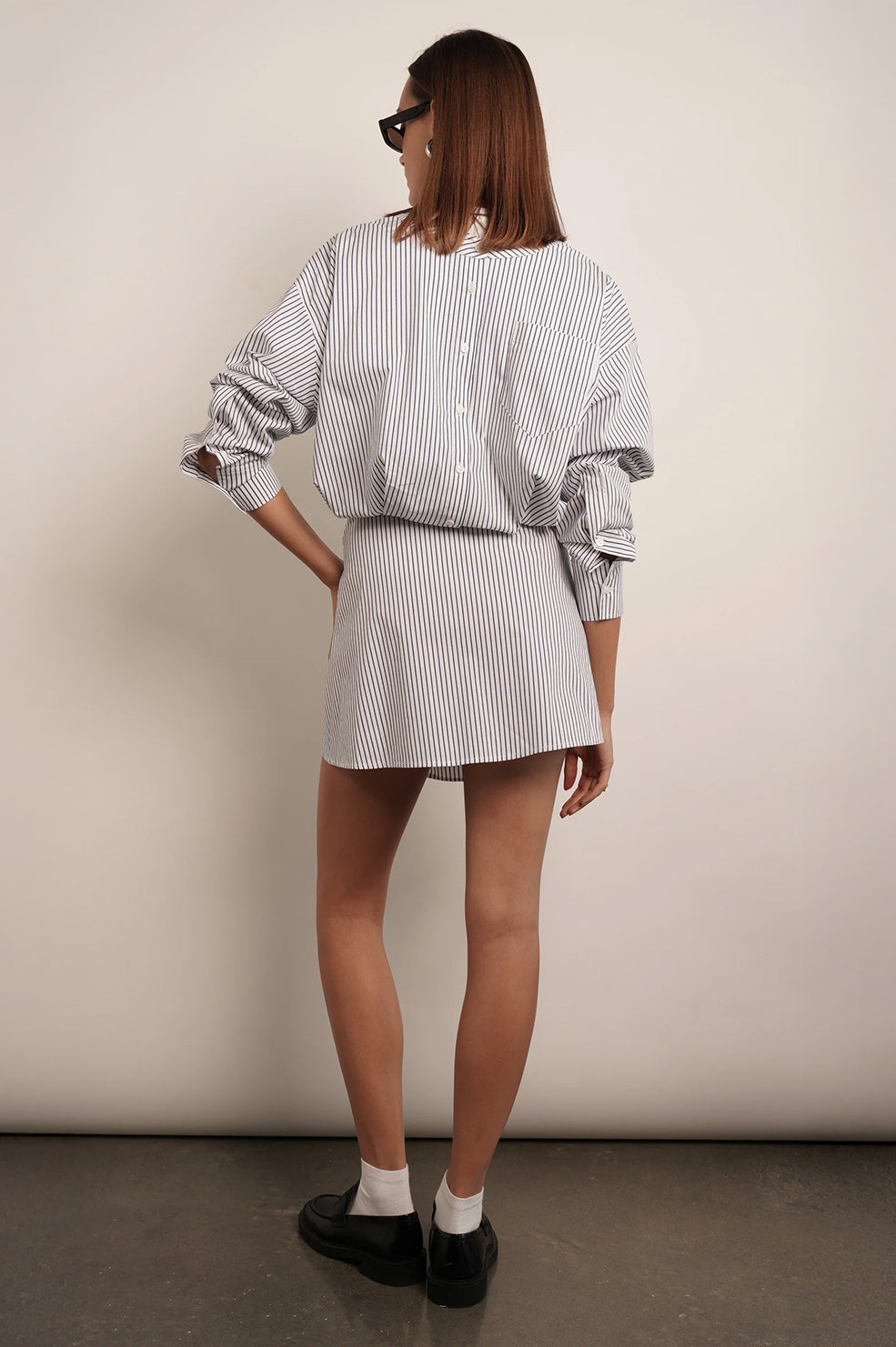 Sienna Shirt Dress - Black Dress Parentezi