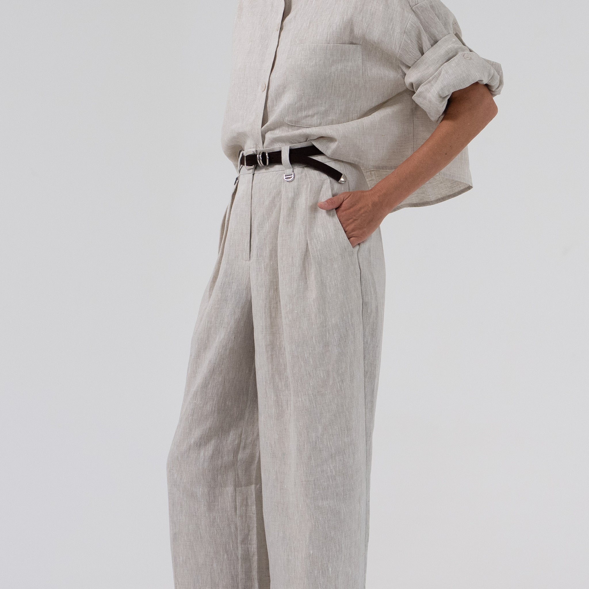 Letty Shirt - Oat Tops Parentezi