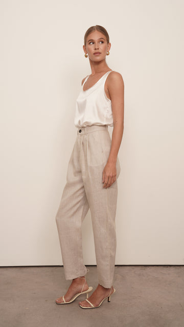 DINAH TROUSERS - OAT