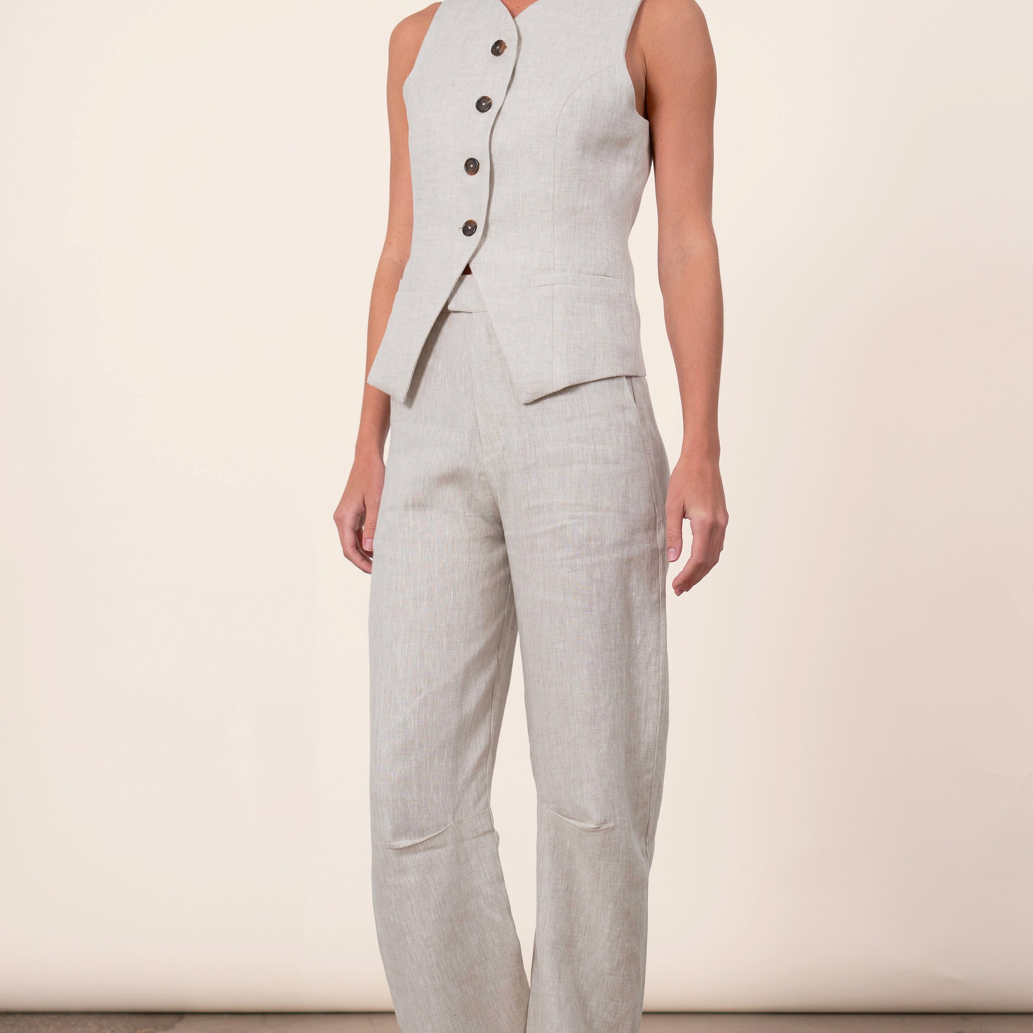 Hania Trousers - Oat