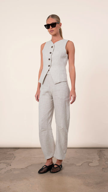 Hania Trousers - Oat