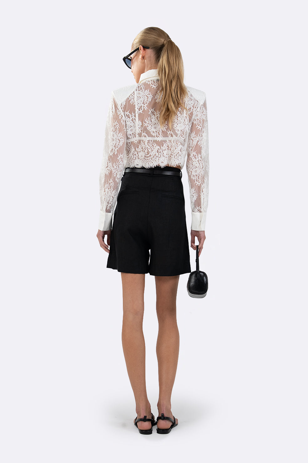 Julietta Shorts - Black Shorts Parentezi